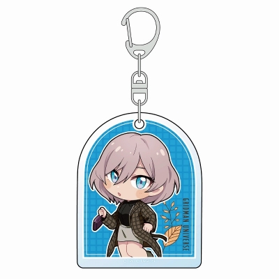 【グッズ-キーホルダー】グリッドマン ユニバース アクリルキーホルダー(ムジナ/秋コーデ)
