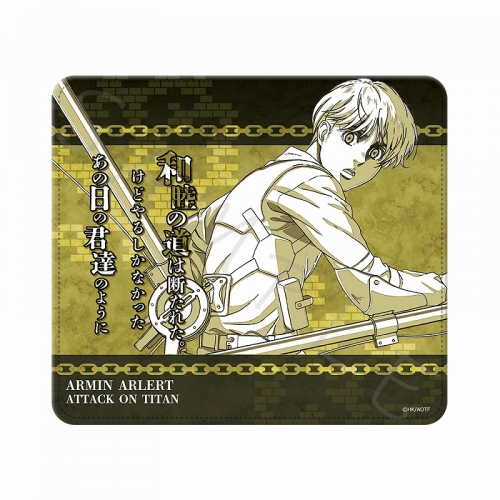 グッズ マウスパッド 進撃の巨人 The Final Season マウスパッド Vc アルミン アニメイト