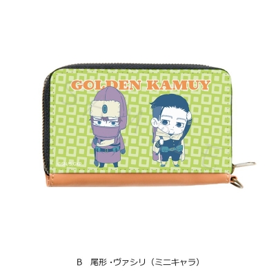 【グッズ-コインケース】TVアニメ『ゴールデンカムイ』 コイン・パスケースB 尾形・ヴァシリ(ミニキャラ)【再販】