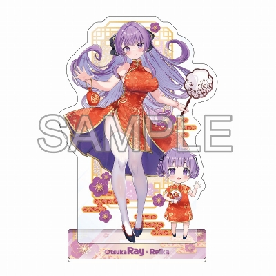 【グッズ-スタンドポップ】Vtuber 乙夏れい アクリルスタンド 2025新年Ver.