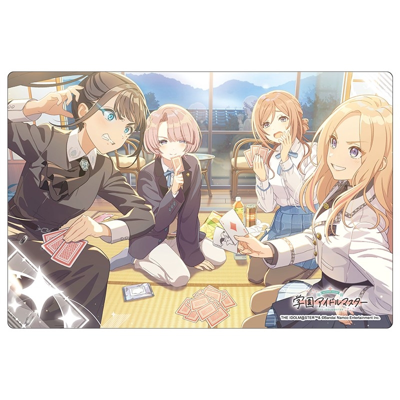 【グッズ-マウスパッド】学園アイドルマスター ゲーミングマウスパッド 「さあ、もう一戦！」