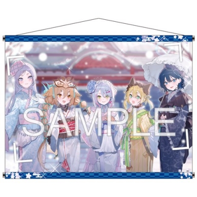 【グッズ-タペストリー】Vtuberグループ「深淵組」 B2タペストリー 2026新年Ver.