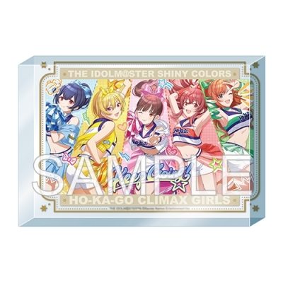 【グッズ-置きもの】アイドルマスター シャイニーカラーズ アクリルブロック 「リアルラックにお願い☆★ 園田 智代子」Ver.