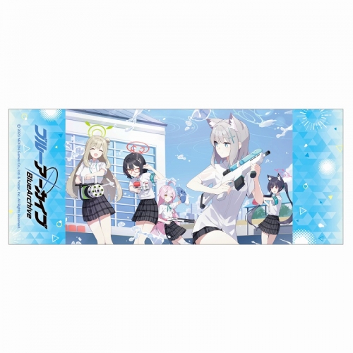 グッズ-タオル】ブルーアーカイブ -Blue Archive- 描き下ろしフェイス 