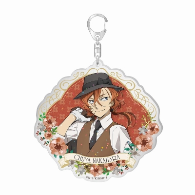 【グッズ-キーホルダー】文豪ストレイドッグス 描きおろしラメ入りBIGアクリルキーホルダー modern fashion/中原中也