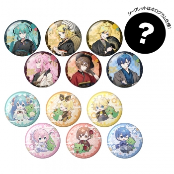 グッズ-バッチ】初音ミク New Year SHOP 2024 トレーディング 缶バッジ 