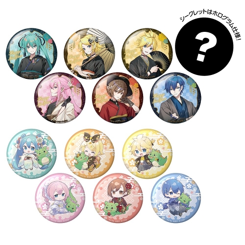 グッズ-バッチ】初音ミク New Year SHOP 2024 トレーディング 缶バッジ 