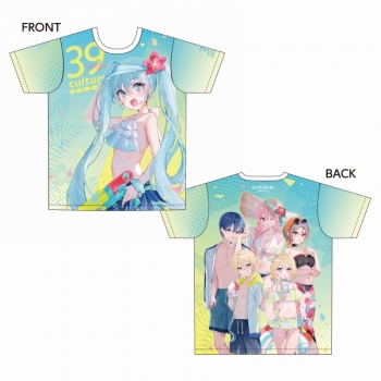 グッズ-Tシャツ】初音ミク 39Culture 2024 FES フルグラフィックT 