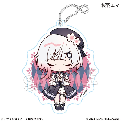 【グッズ-キーホルダー】魔法少女ノ魔女裁判 トレーディングちびキャラアクリルキーホルダー ver.A