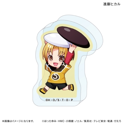 【グッズ-置きもの】TVアニメ「ヒカルの碁」 ちからもっち アクリルブロック 進藤ヒカル