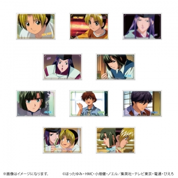 グッズ-バッチ】TVアニメ「ヒカルの碁」 場面写スクエア缶バッジ 