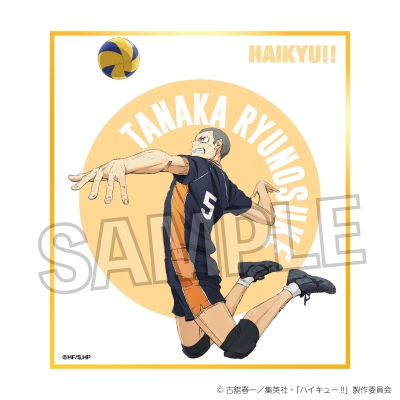 【グッズ-色紙】ハイキュー!! ギラギラ色紙 田中龍之介