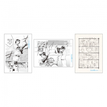 グッズ-その他】ダイヤのA 複製原稿 3枚セット I【大「ダイヤのA actⅡ 