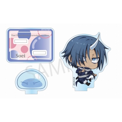 【グッズ-スタンドポップ】転生したらスライムだった件 ちゃいキャラぷらす アクリルスタンド ソウエイ
