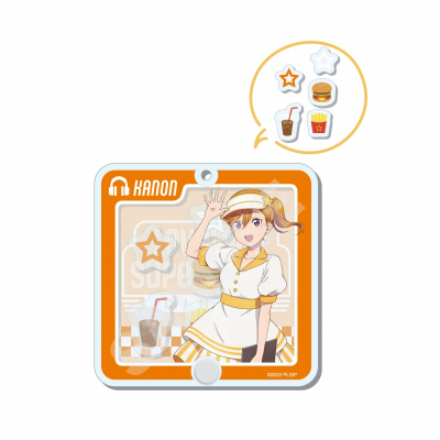 【グッズ-キーホルダー】ラブライブ!スーパースター!! シャカシャカアクキー/A 澁谷 かのん