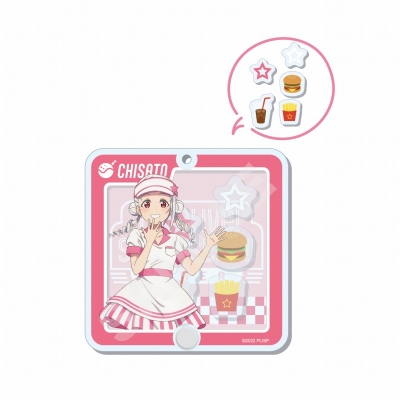 【グッズ-キーホルダー】ラブライブ!スーパースター!! シャカシャカアクキー/C 嵐 千砂都