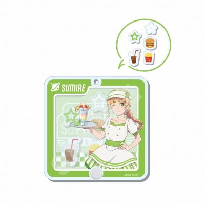 【グッズ-キーホルダー】ラブライブ!スーパースター!! シャカシャカアクキー/D 平安名 すみれ