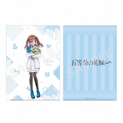 【グッズ-クリアファイル】五等分の花嫁∽ クリアファイル/03 三玖