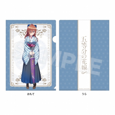 【グッズ-クリアファイル】五等分の花嫁∽ クリアファイル /03 三玖(大正ロマンver.)