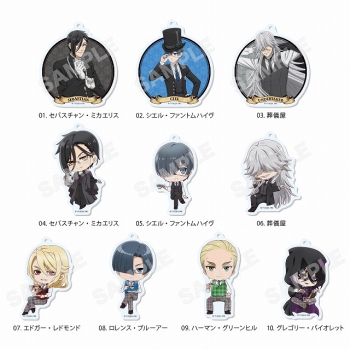 グッズ-キーホルダー】黒執事 -寄宿学校編- アクリルキーホルダー/01 黒執事 アクリルキーホルダー