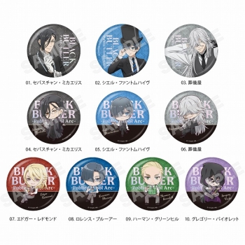 グッズ-バッチ】黒執事 -寄宿学校編- ホログラム缶バッジ/01 全10種 