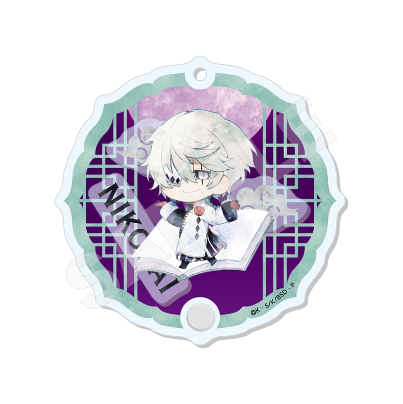 【グッズ-キーホルダー】文豪ストレイドッグス キャラでるアート シャカシャカアクキー /12 ニコライ・G(チャイナ服ver.)