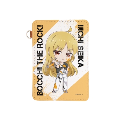 【グッズ-パスケース】アニメ「ぼっち・ざ・ろっく!」 レザーパスケース /16 伊地知星歌(ペインターver.)