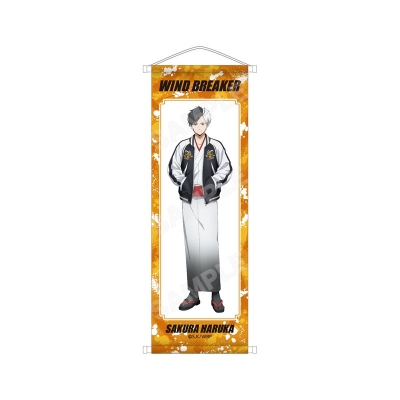 【グッズ-タペストリー】WIND BREAKER 和服×スカジャンver. B2半裁タペストリー/01 桜 遥