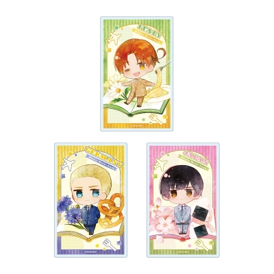 【グッズ-カード】ヘタリア World★Stars キャラでるアート クリアカード /01 全8種