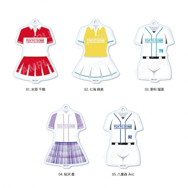 【グッズ-キーホルダー】彼女、お借りします 東京ドームシティコラボver. アクリルキーホルダー /01 全5種