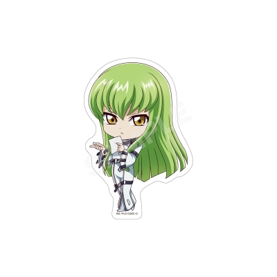 【グッズ-ステッカー】コードギアス 反逆のルルーシュ NAVI ME ステッカー /03 C.C.