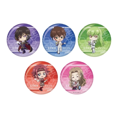 【グッズ-バッチ】コードギアス 反逆のルルーシュ NAVI ME 缶バッジ /01 全10種