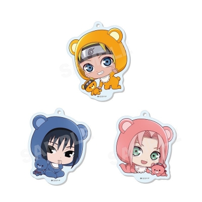 【グッズ-キーホルダー】NARUTO-ナルト-疾風伝 ばぶme まるっとスタンドキーホルダー /01 全6種