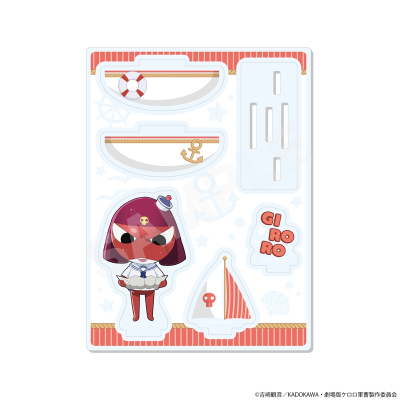【グッズ-スタンドポップ】ケロロ軍曹 おでかけマリンルックver. アクリルスタンド /03 ギロロ