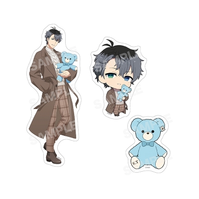 アイドルマスター SideM Teddy's Collection II ステッカー(3枚セット)/04 鷹城恭二