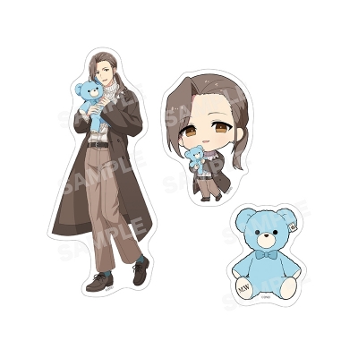 アイドルマスター SideM Teddy's Collection II ステッカー(3枚セット)/06 渡辺みのり