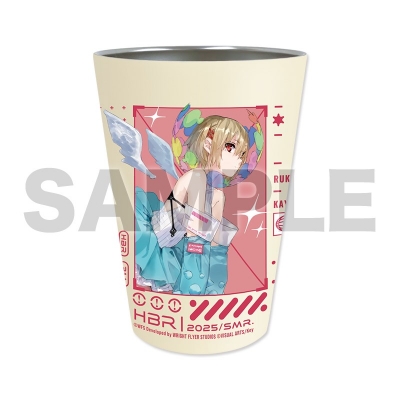 【グッズ-タンブラー・グラス】ヘブンバーンズレッド フルカラーステンレスタンブラーA:茅森月歌 2025ver.