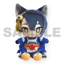 【グッズ-ぬいぐるみ】刀剣乱舞ONLINE 刀猫男士 ぬいぐるみ001:三日月宗近【再販】の画像