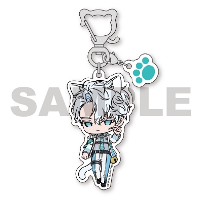 【グッズ-キーホルダー】刀剣乱舞ONLINE 刀猫男士 キーホルダー116:雲生【再販】