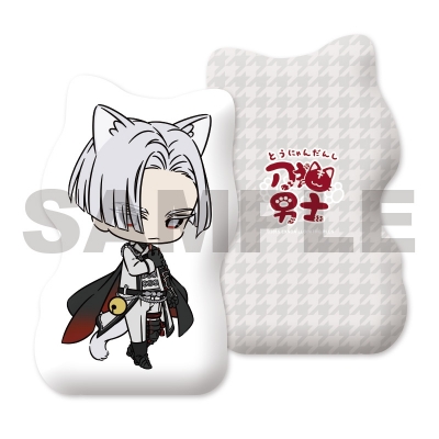 【グッズ-クッション】刀剣乱舞ONLINE 刀猫男士 クッション111:童子切安綱 剥落【再販】