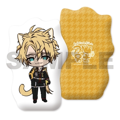 【グッズ-クッション】刀剣乱舞ONLINE 刀猫男士 クッション120:古備前信房【再販】