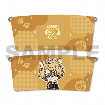 グッズ-ドリンクカバー】刀剣乱舞ONLINE 刀猫男士 カップスリーブ120 刀剣乱舞 刀猫男士 古備前信房