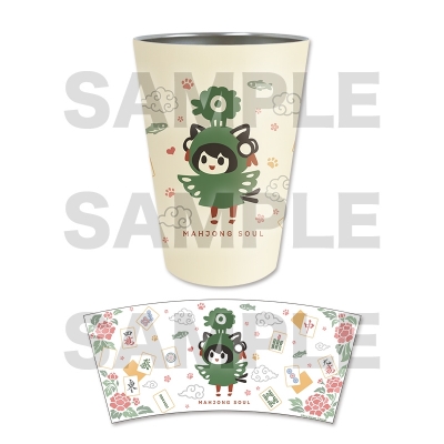 【グッズ-タンブラー・グラス】雀魂-じゃんたま- ステンレスタンブラー【再販】