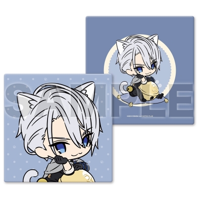 【グッズ-クッションカバー】刀剣乱舞ONLINE 刀猫男士 三周年記念ふわふわクッションカバー02:山姥切長義【再販】