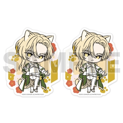 【グッズ-ステッカー】刀剣乱舞ONLINE 刀猫男士 ステッカー113:富田江