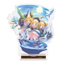 【グッズ-スタンドポップ】ラストピリオド - 紡がれし螺旋の物語 - 10th Anniversary アクリルキャラスタンド006:ナルカ&ファティマ&フレーべルの画像
