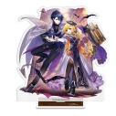 【グッズ-スタンドポップ】ラストピリオド - 紡がれし螺旋の物語 - 10th Anniversary アクリルキャラスタンド007:研究者ソレイユ&助手アーベントの画像