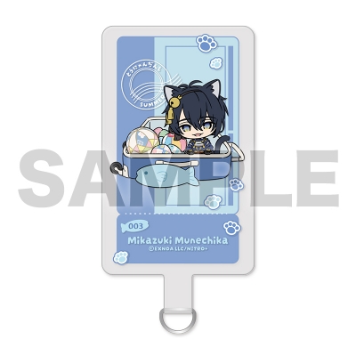 【グッズ-携帯グッズ】刀剣乱舞ONLINE 刀猫男士 フォンタブ001:三日月宗近 トラベルver.