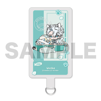 【グッズ-携帯グッズ】刀剣乱舞ONLINE 刀猫男士 フォンタブ007:雲生 トラベルver.