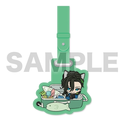 【グッズ-トラベルセット】刀剣乱舞ONLINE 刀猫男士 めじるしタグ006:笹貫 トラベルver.